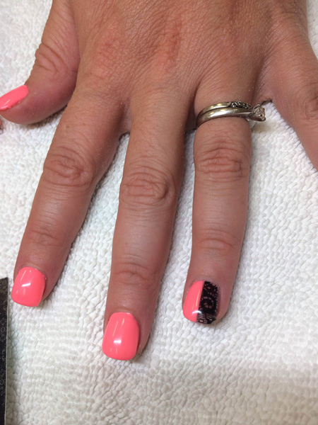 Perfectly manicured nails from Binh's provide inspiration for DIY dabblers