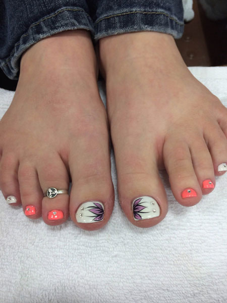 50+ Pretty Toe Nail Art Ideas - For Creative Juice